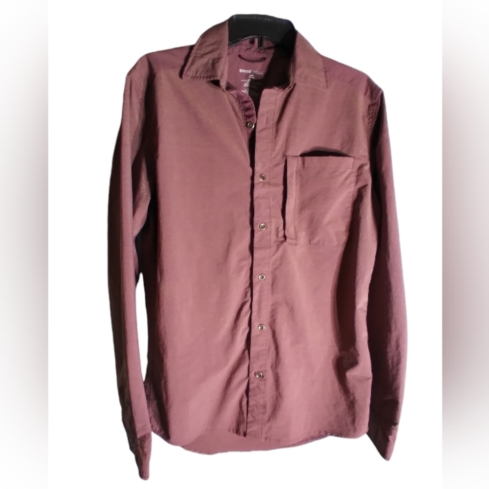 Swisstech mens button down shirt small